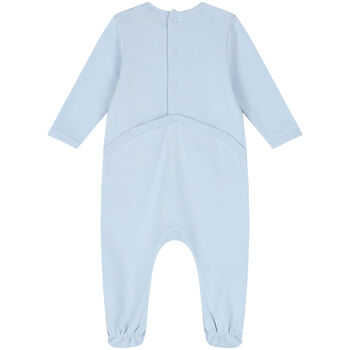 Blue Logo Babygrow
